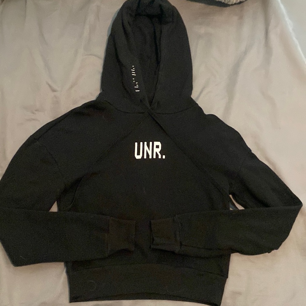 Unravel Project Cropped Hoodie by Ben Taverniti Size Small